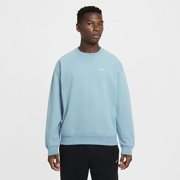 Light blue nike crew neck top